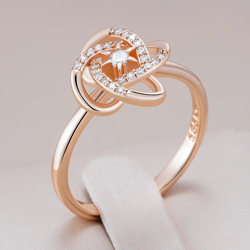 ✨ Ethnic Rose Gold Ring – Unique Elegance ✨