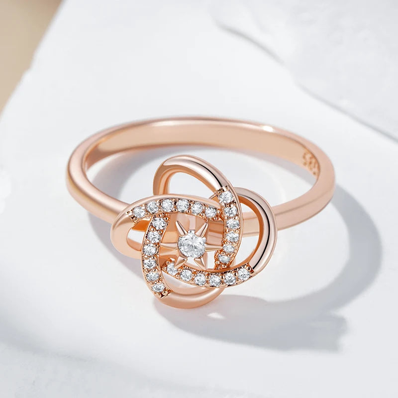 ✨ Ethnic Rose Gold Ring – Unique Elegance ✨
